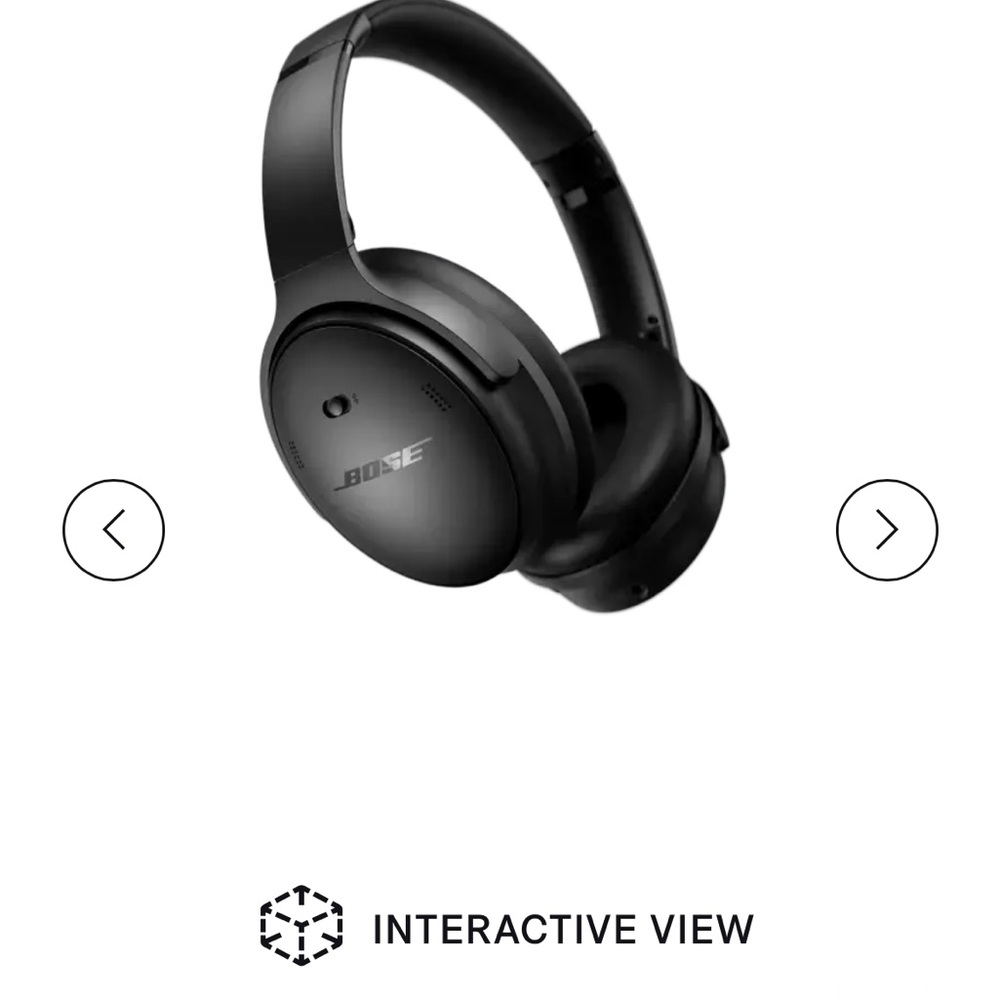 Bose QuietComfort 45 Noise Canceling Bluetooth Headphones